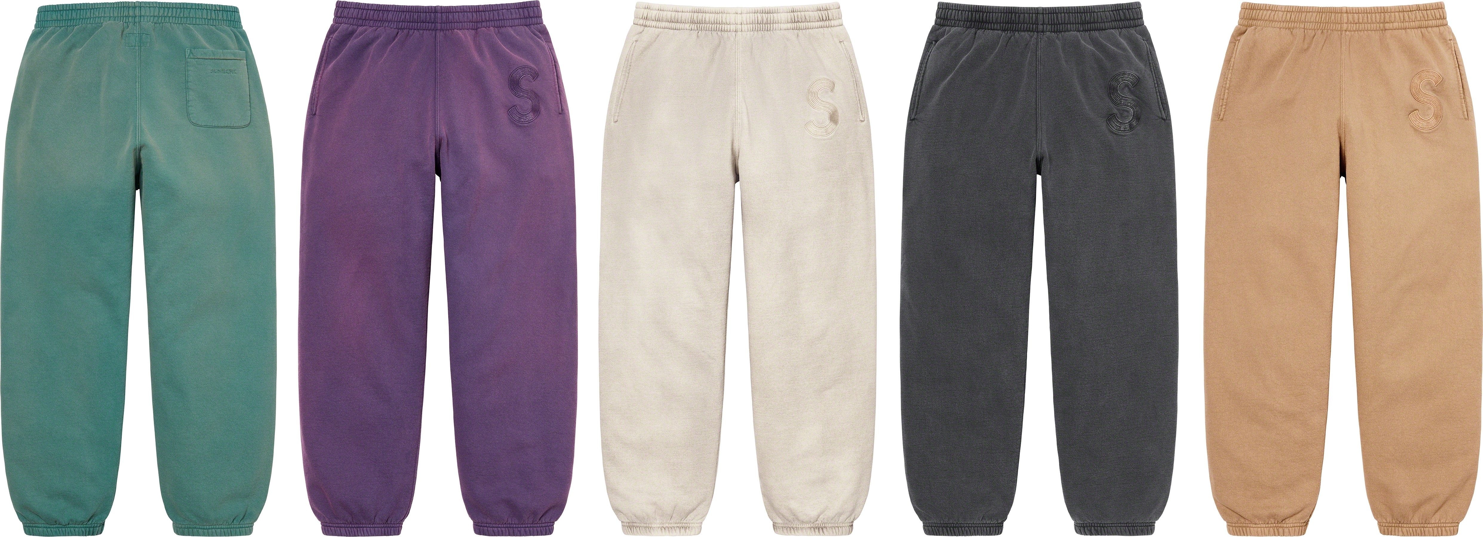 Overdyed S Logo Sweatpant